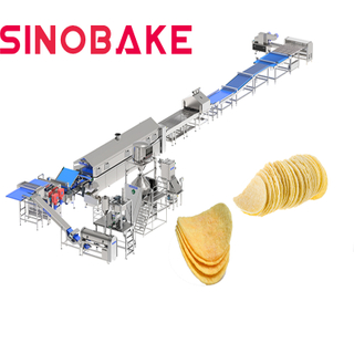 Fried Potato Chips Production Line Chips Making Equipment