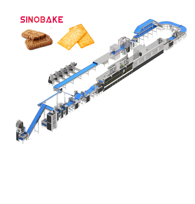 Soft and Hard Biscuit Production Line 