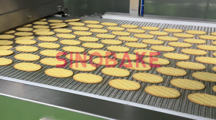 Industrial Waffle Biscuit Production Line 