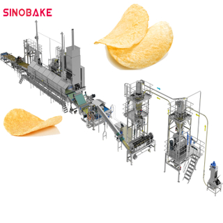 300-600kgs Fully Automatic Potato Chips Production Line