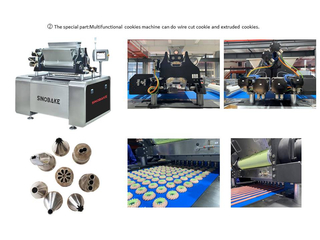 Efficient Cookie Production Line Automatic Cookie Making Machine