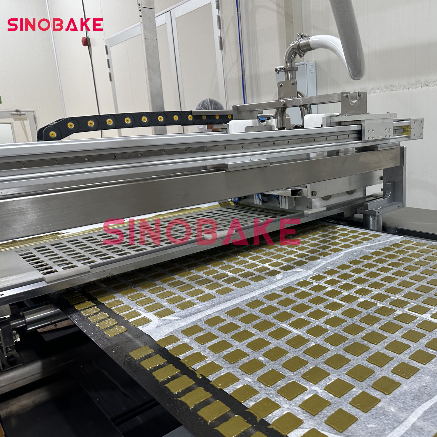 Sinobake’s Fully Automatic White Lover Biscuit Production Line CE-Certified, High-Capacity & Customizable