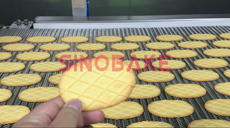 Industrial Waffle Biscuit Production Line 