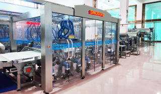 SINOBAKE Best Selling Cookie Capper Machine Cookie cream filling machine