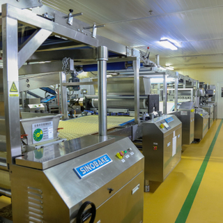 Full Automatic Knife Cut Cookie Production Line