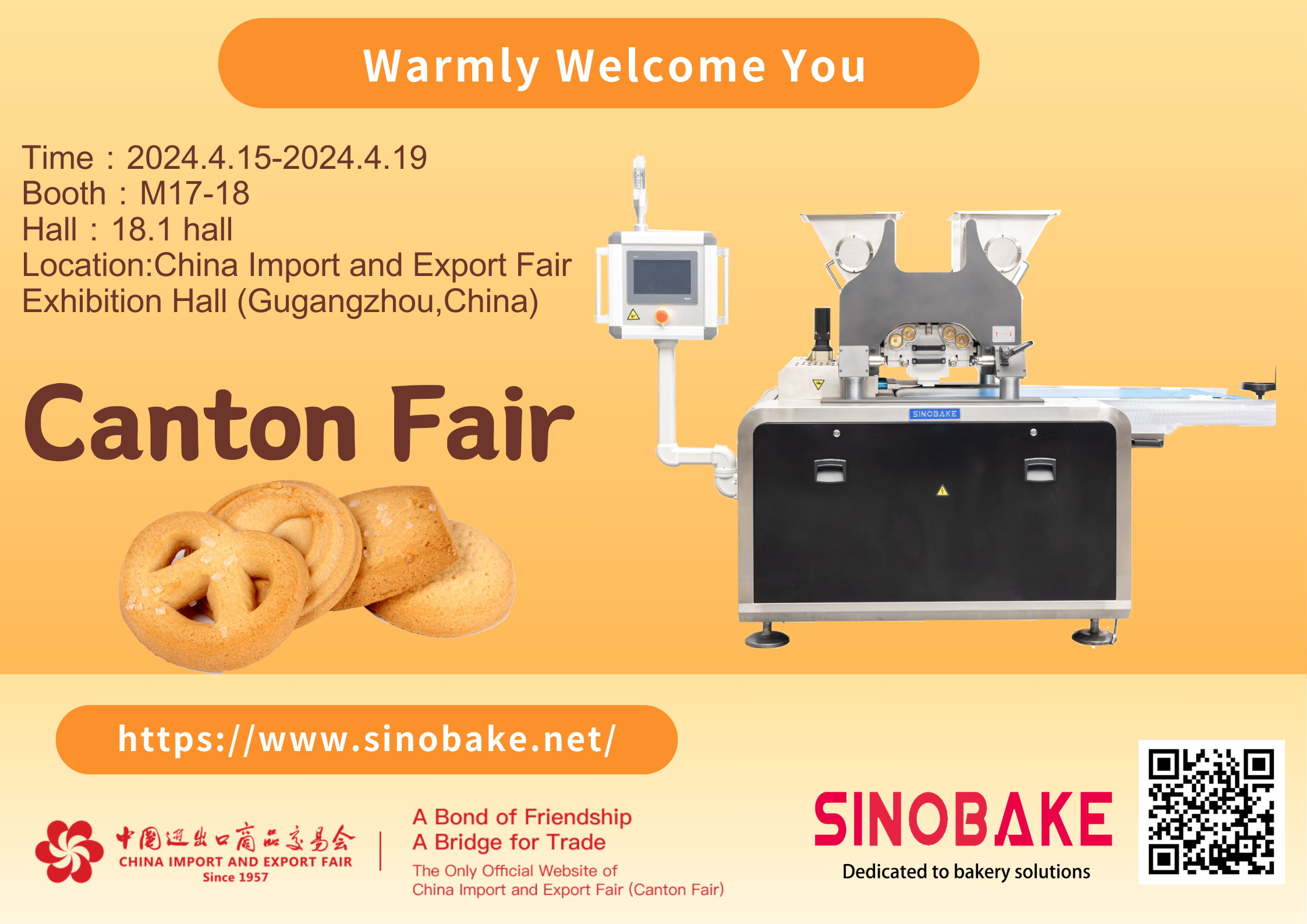 SINOBAKE Upcoming Exhibition- Canton Fair