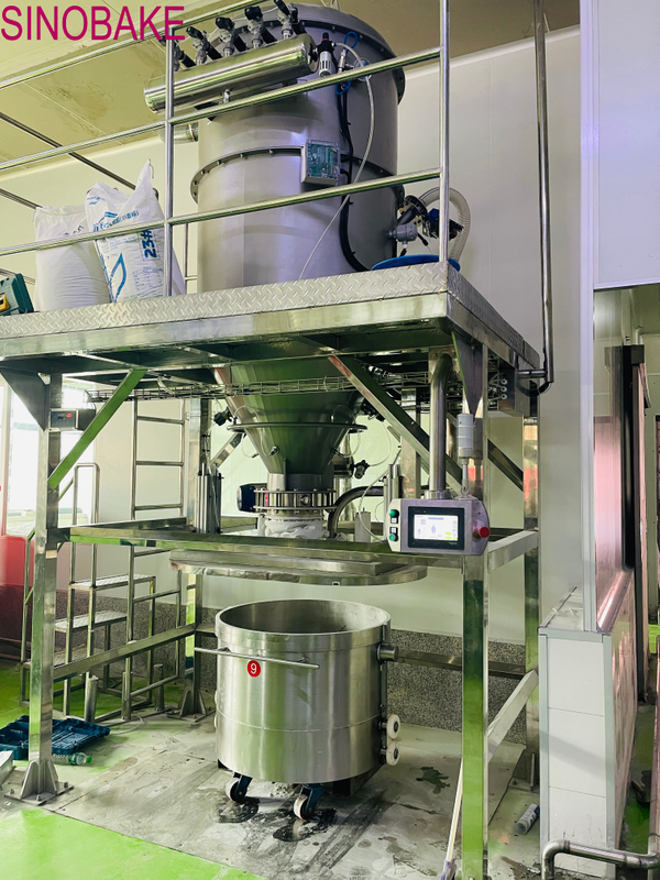 Energy-efficient Flour Silo Dosing System Bakery Factory