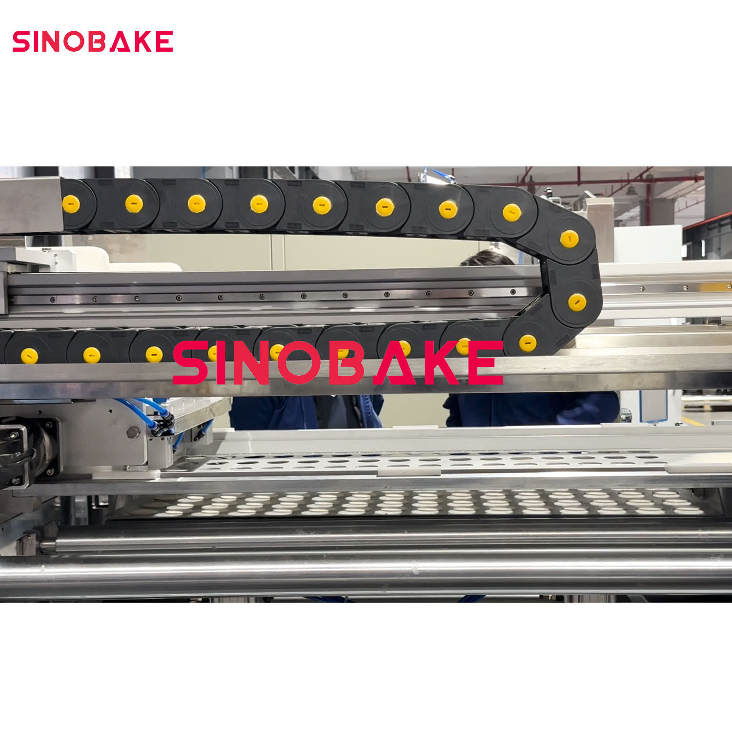 Sinobake’s Fully Automatic White Lover Biscuit Production Line CE-Certified, High-Capacity & Customizable