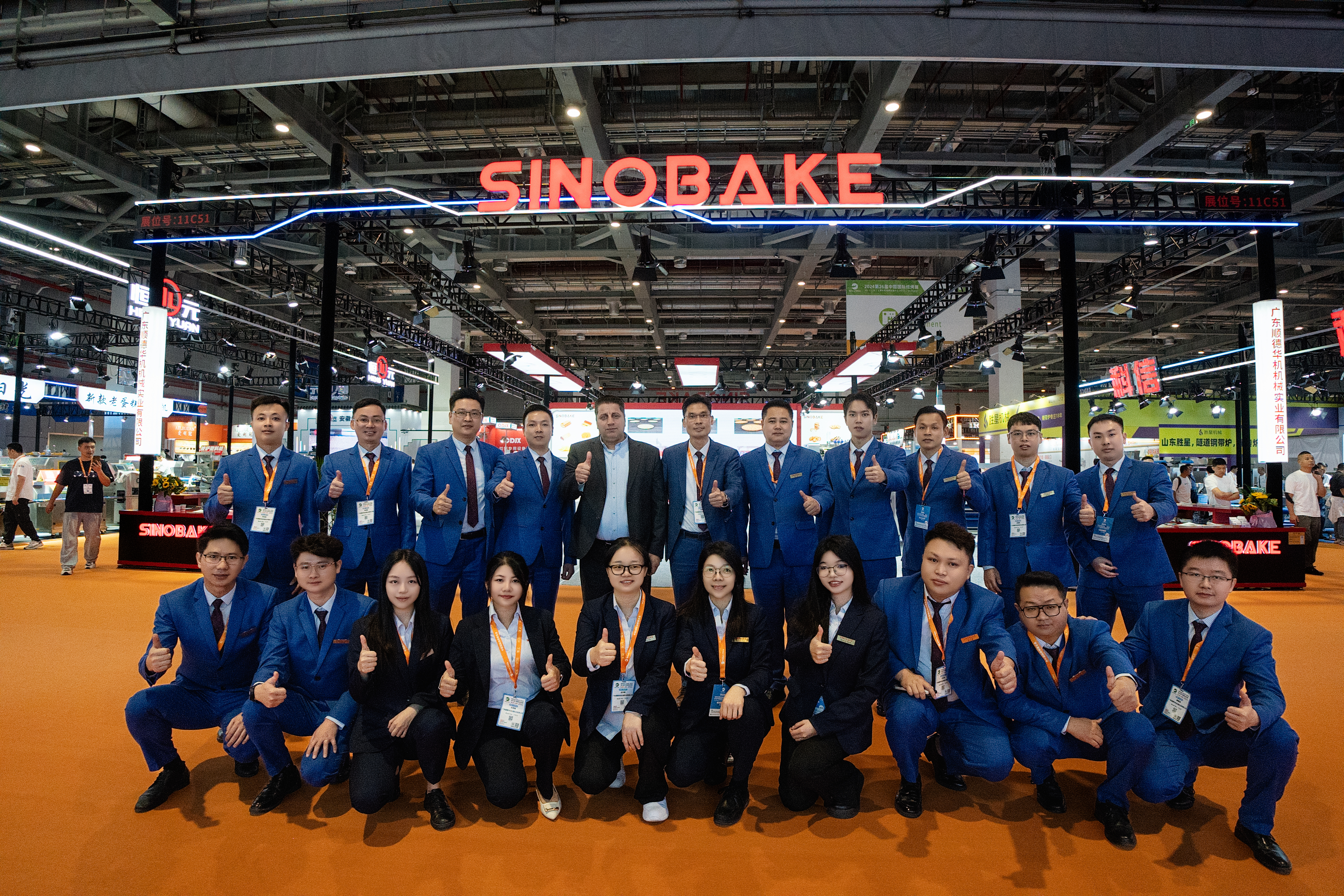 SINOBAKE Excellent Appearance at The Bakery China 2024 Exhibition