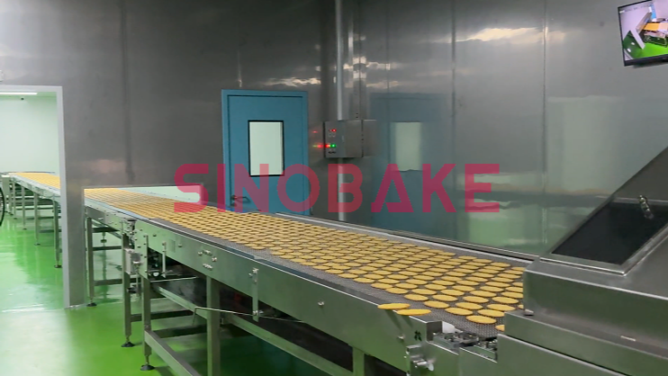 Industrial Waffle Biscuit Production Line 