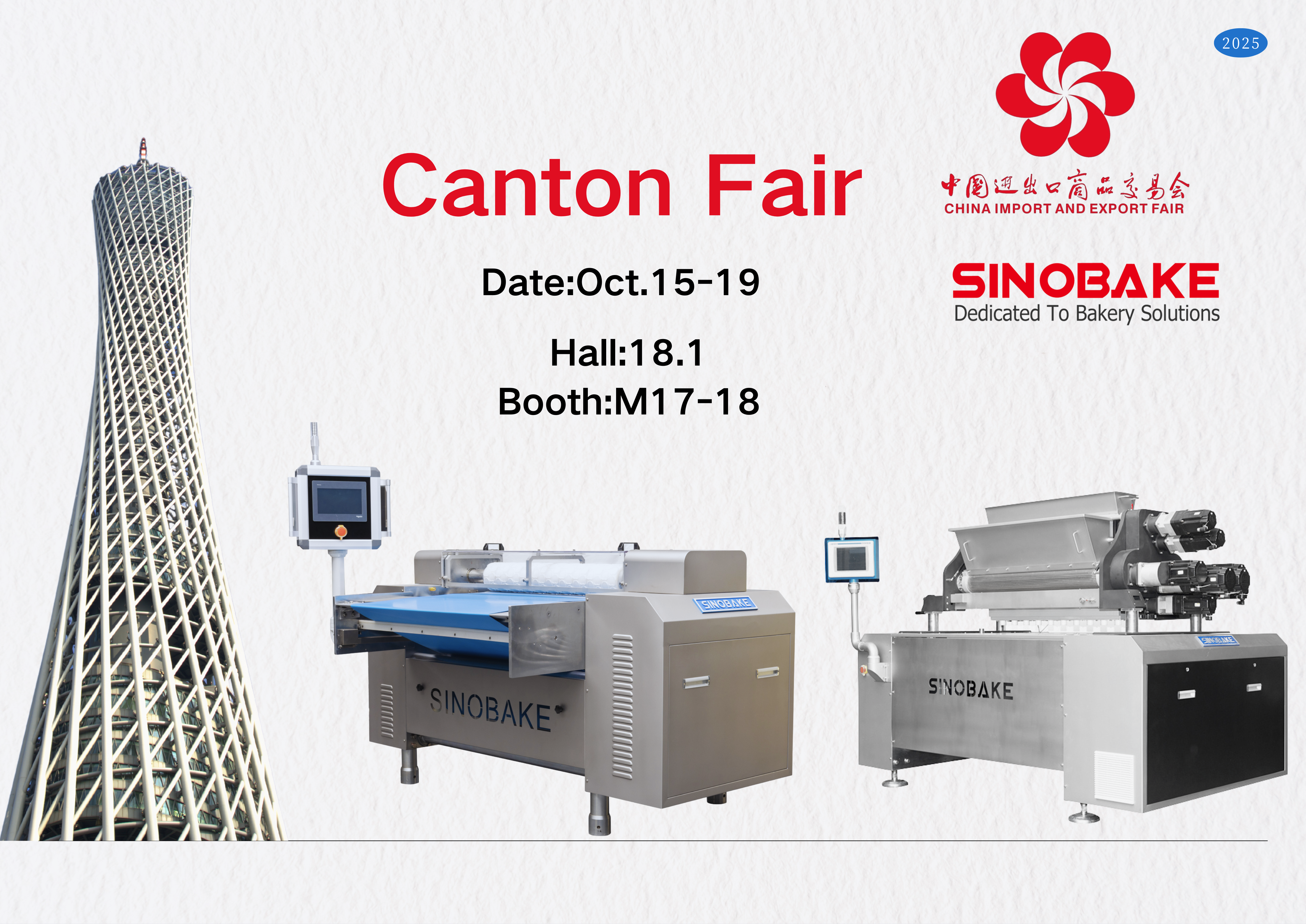 SINOBAKE Company's 2025 Canton Fair
