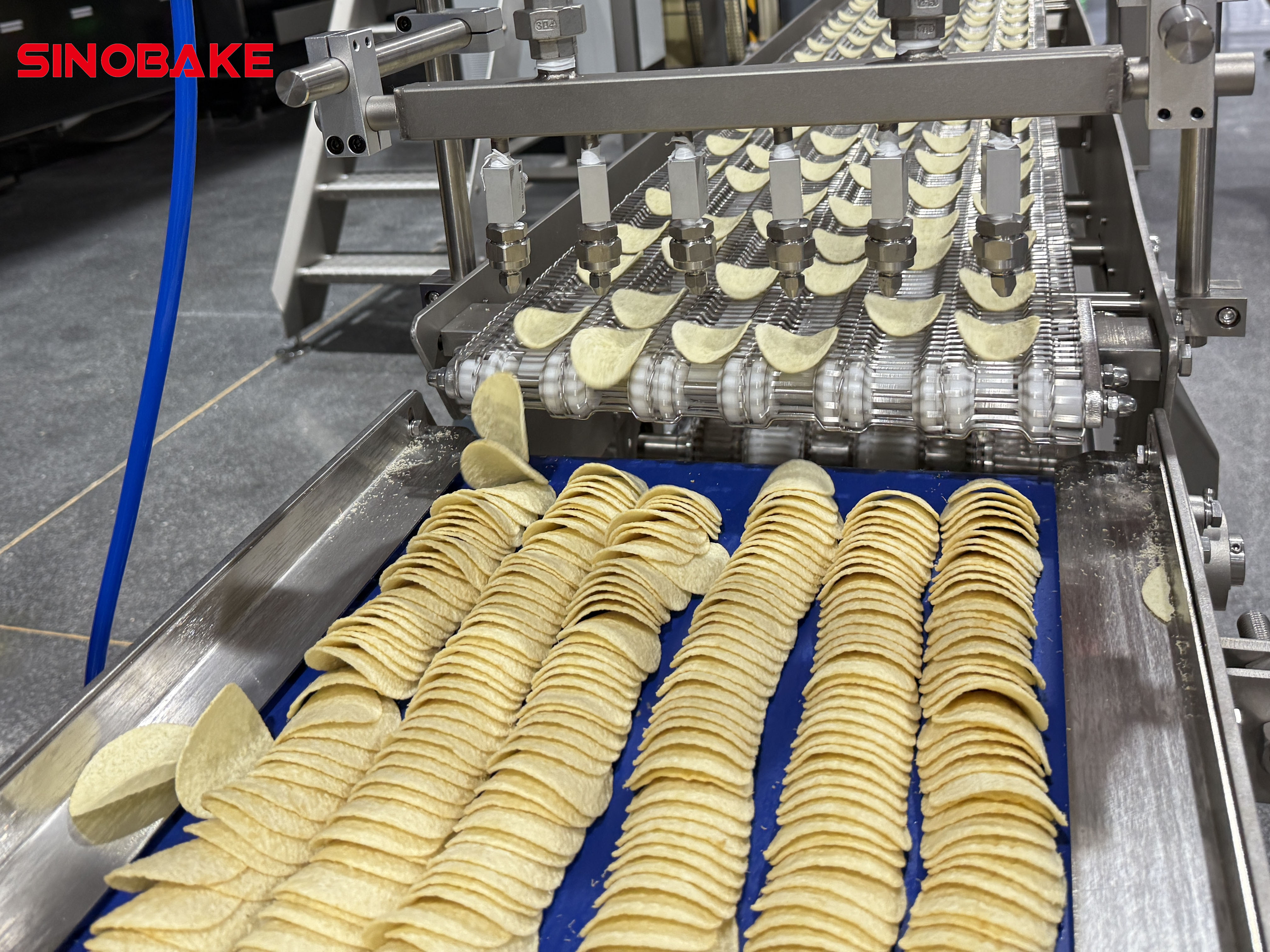 potato chips seasoing machine