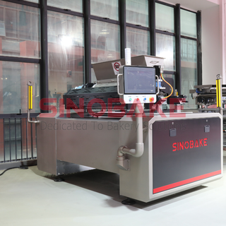 Butter cookie production line with one color wire-cut