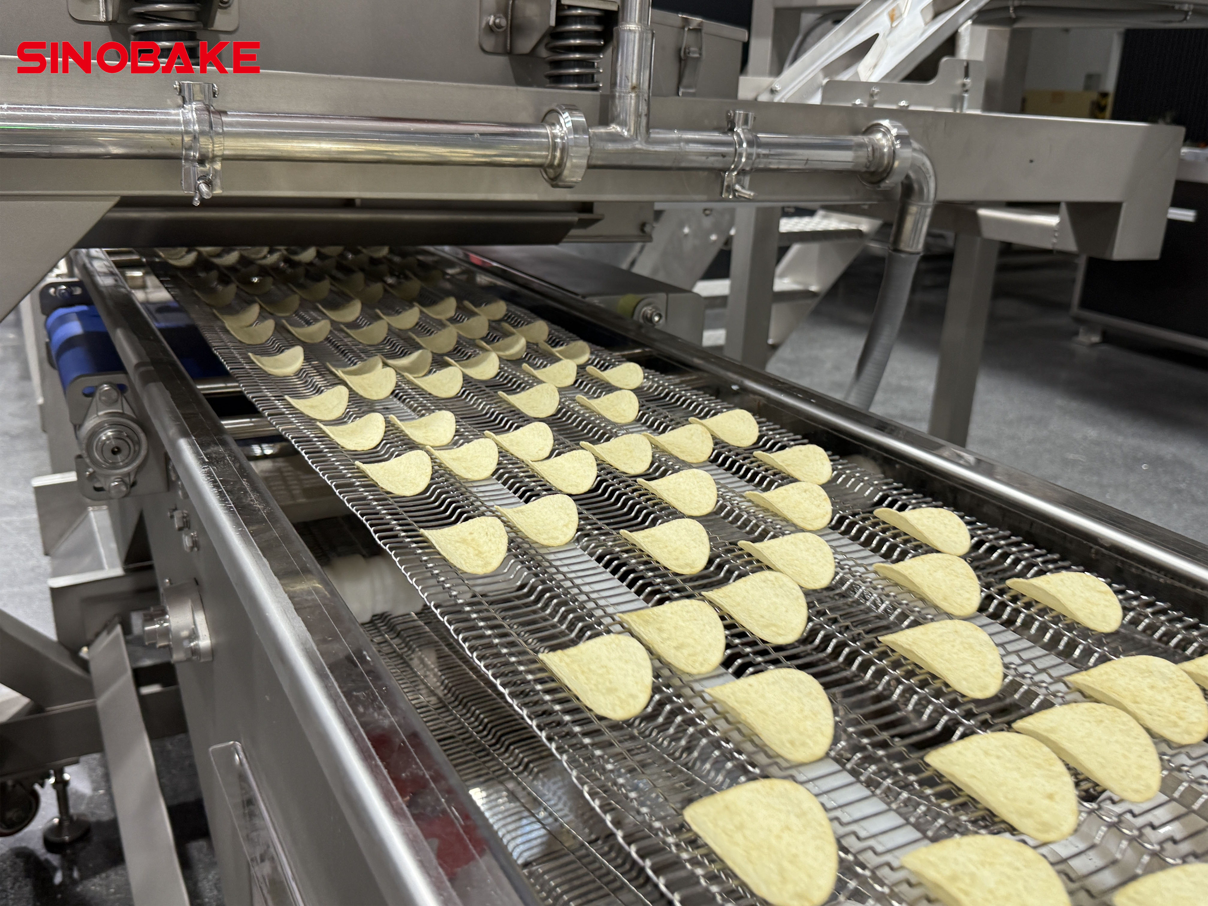 sinobake potato chip production line