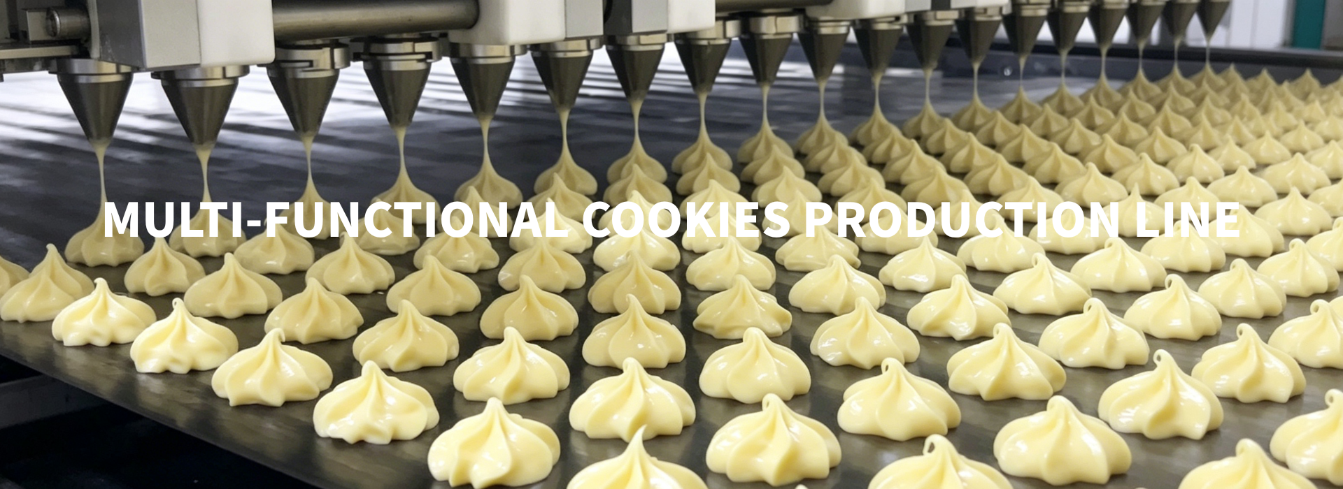  customizable cookie production line with high capacity