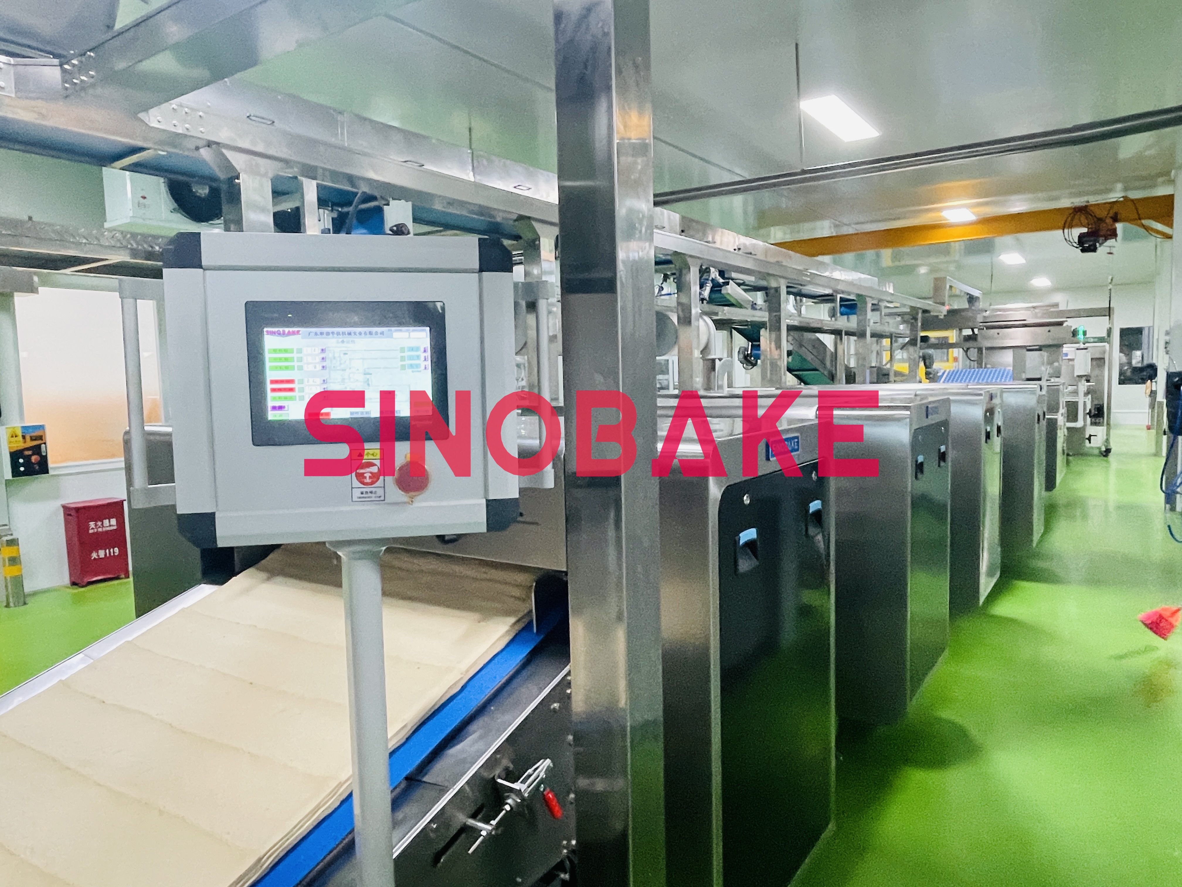 SINOBAKE Hard And Soft Biscuit Production Line with Stable Capacity